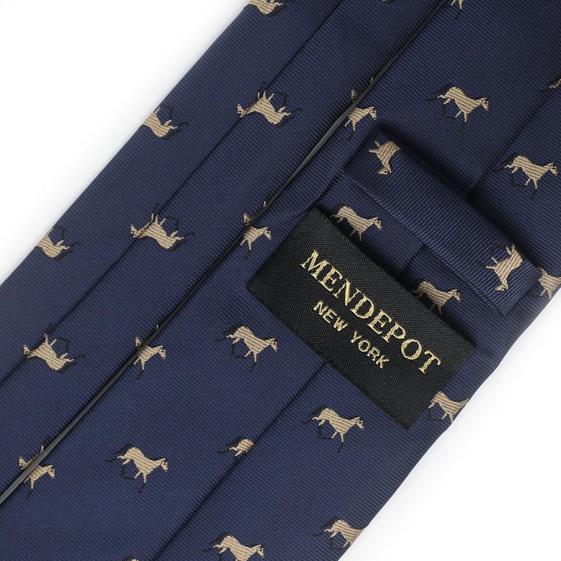 MENDEPOT Animal Pattern Necktie With Gift Box Sea Animal Pattern Tie Father's Day Birthday Gift Tie - Image 5
